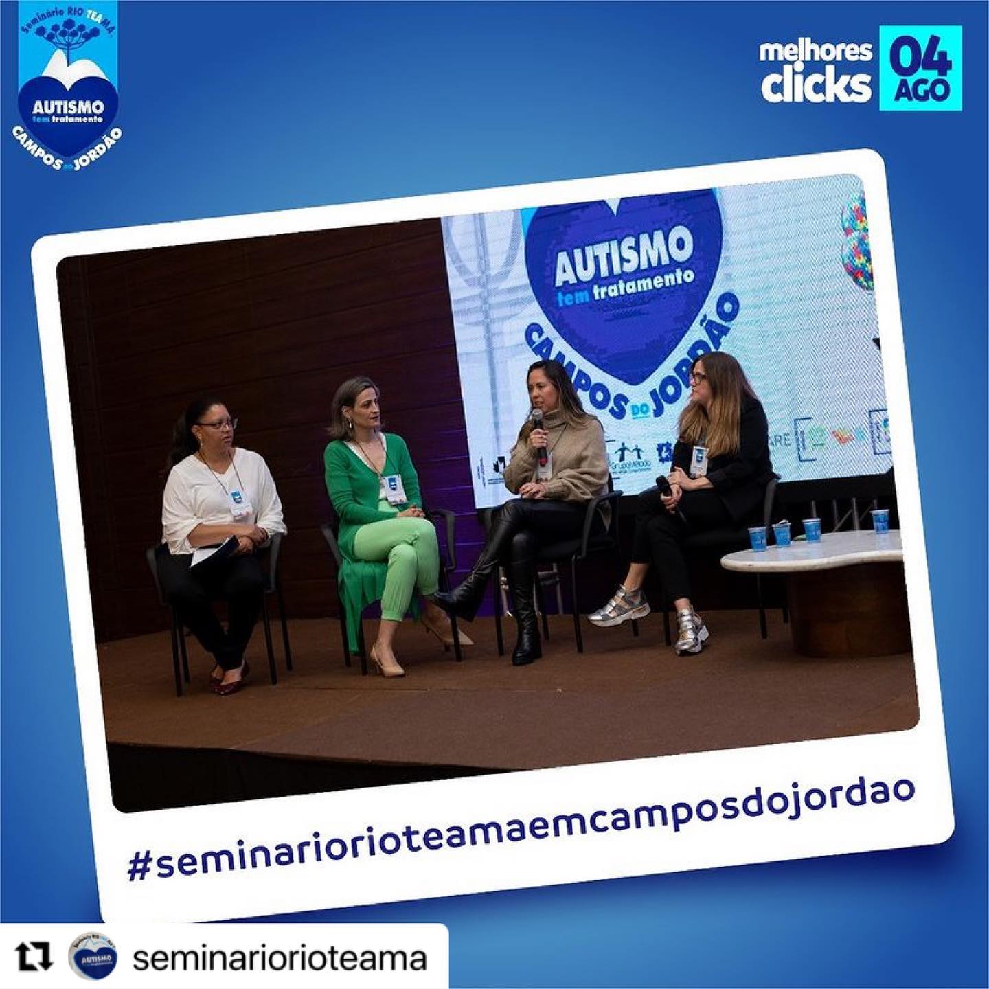Momento 6 da 1ª edição do Rio TEAMA em Campos do Jordão — 1º dia