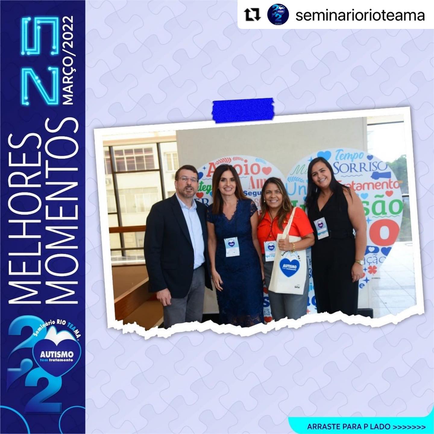 Momento 22 da 4ª edição do Rio TEAMA — 1º dia