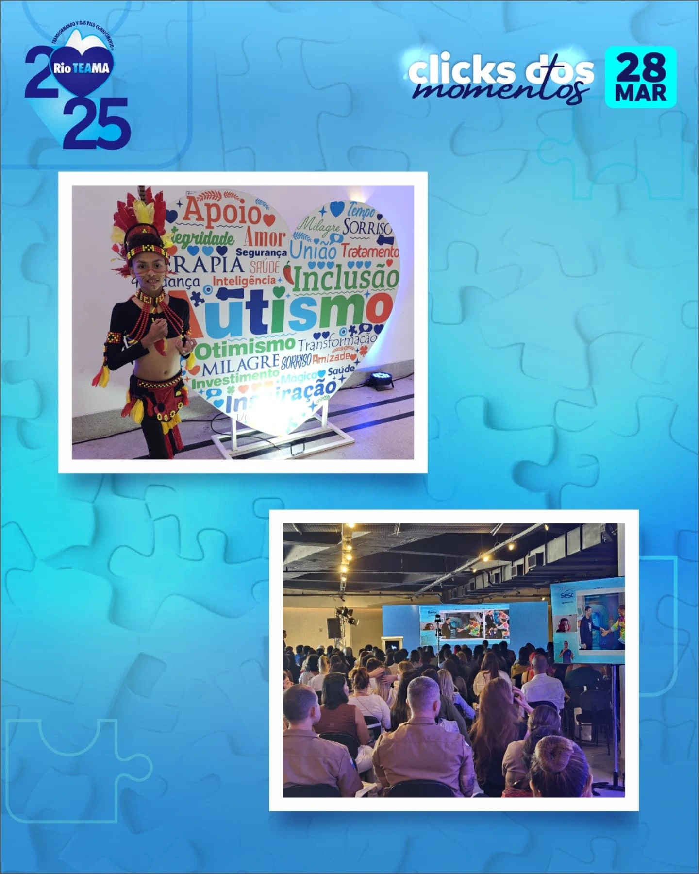 Momento 4 da 7ª edição do Rio TEAMA — 1º dia