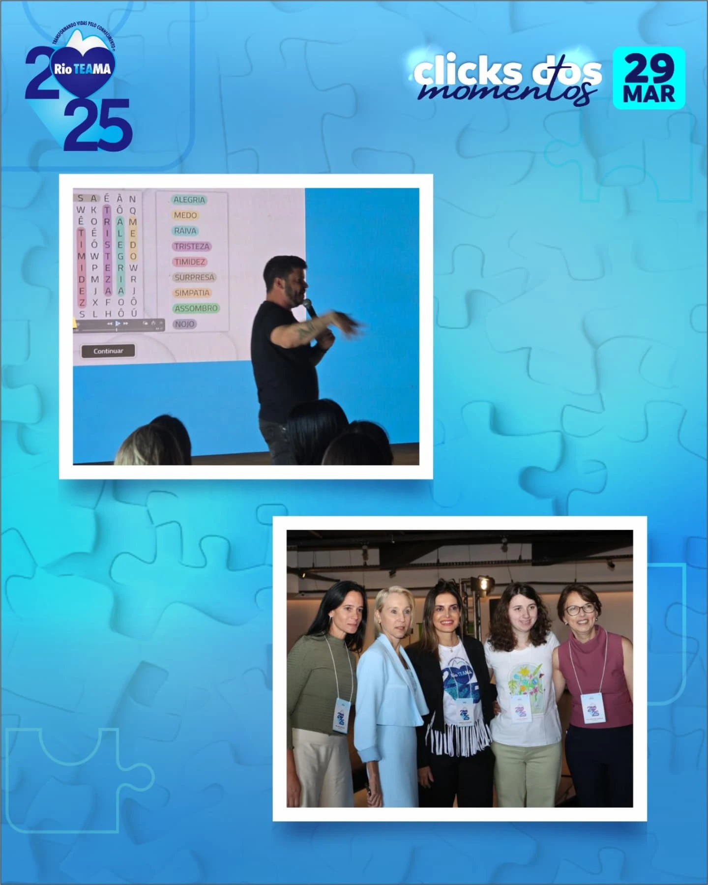 Momento 6 da 7ª edição do Rio TEAMA — 2º dia