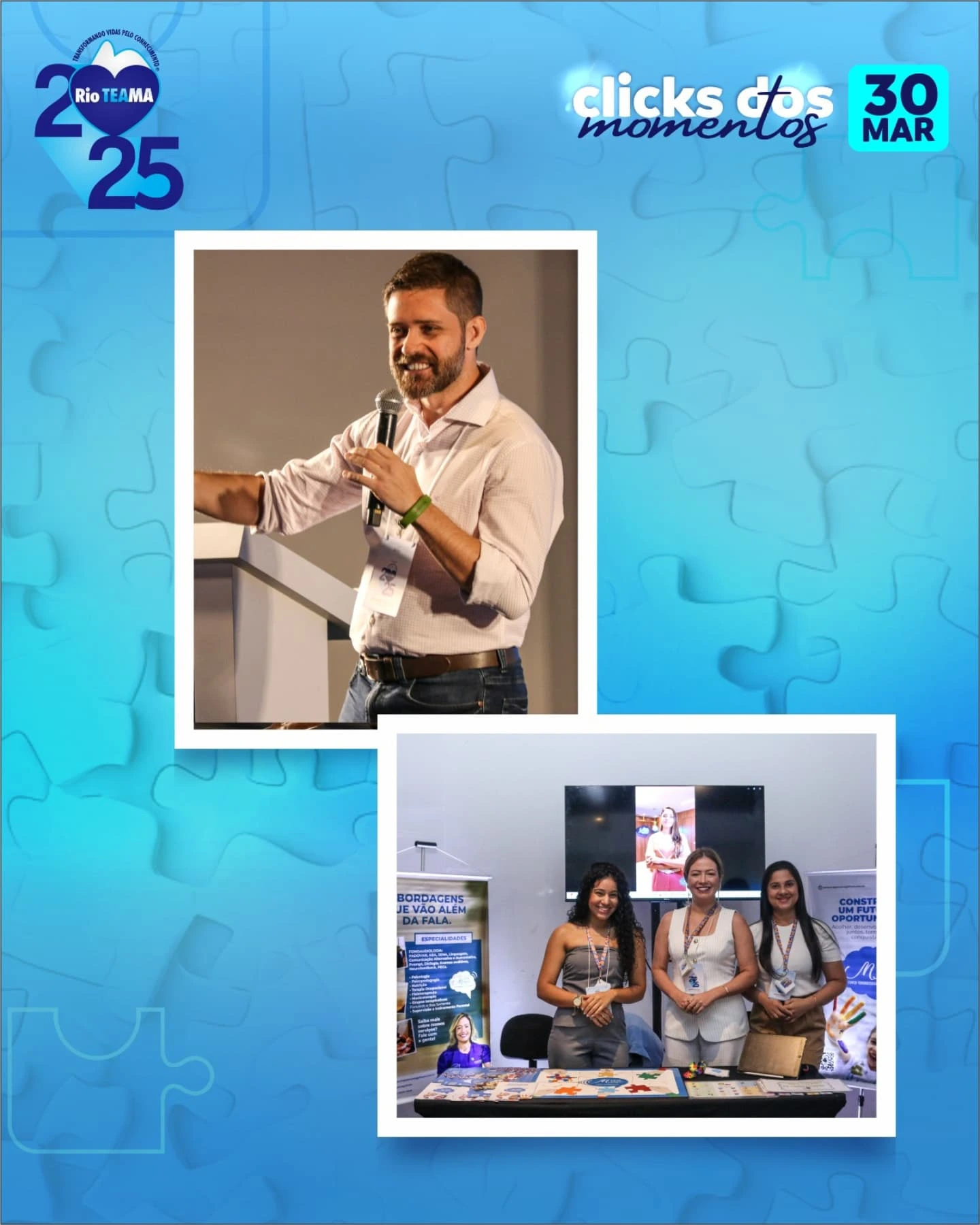 Momento 3 da 7ª edição do Rio TEAMA — 3º dia