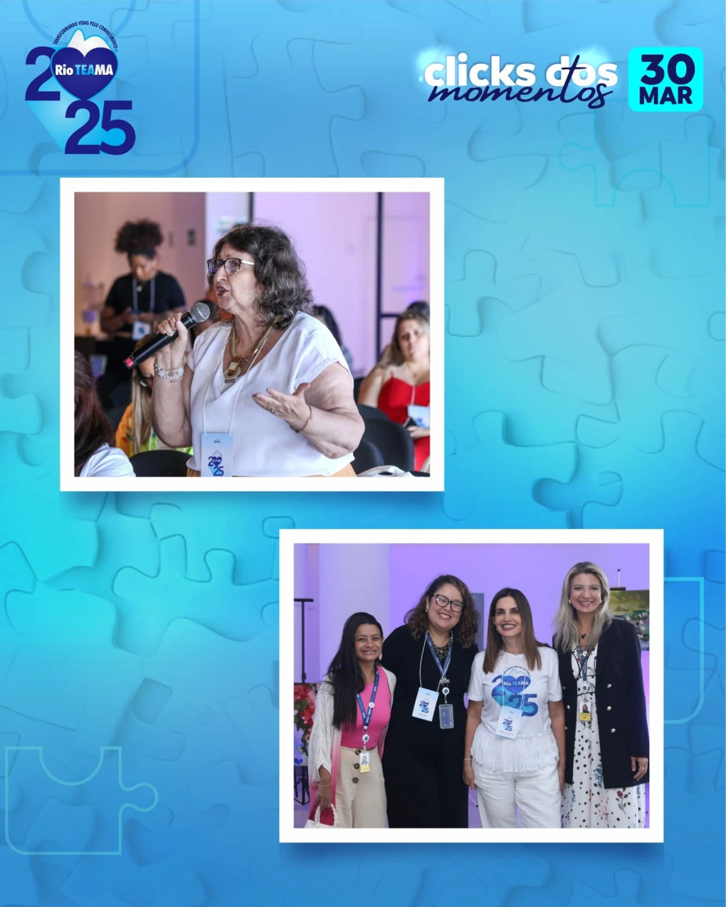 Momento 7 da 7ª edição do Rio TEAMA — 3º dia